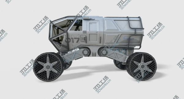 images/goods_img/20210312/3D Sci-fi Scout Vehicle Rover/2.jpg